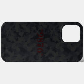 HAMbyWG Xtreme Phone Case - Black Camouflage (Rückseite (Horizontal))