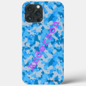 HAMbyWG Xtreme Phone Case - Blue Camouflage (Rückseite)
