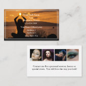 HAMbyWG Yoga oder Spezialist für psychische Gesund Visitenkarte (Vorne/Hinten)