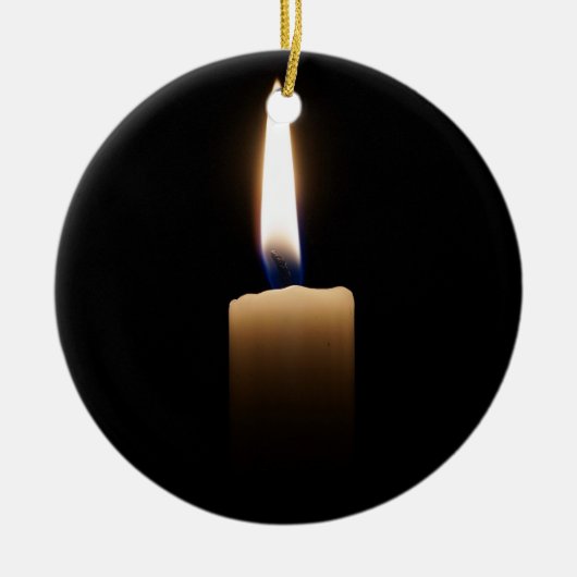 HAMbyWhiteGlove Candle Butterfly Tribute Ornament (Vorne)