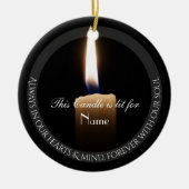 HAMbyWhiteGlove Candle Tribute Ornament (Vorne)