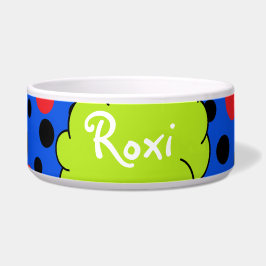 HAMbyWhiteGlove - Dog Food Bowl - Comic Book Napf