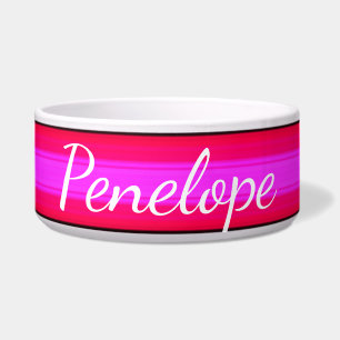 HAMbyWhiteGlove - Dog Food Bowl Hot Pink Pink Napf