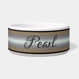 HAMbyWhiteGlove - Dog Food Bowl - Pearl Napf