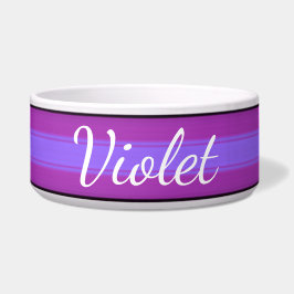 HAMbyWhiteGlove - Dog Food Bowl - Violet Napf