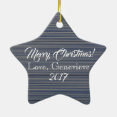 HAMbyWhiteGlove - Keepake Foto Ornament (Hinten)