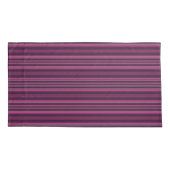 HAMbyWhiteGlove - Kissen-Hüllen - Rosa Streifen Kissenbezug (Rückseite-Links)