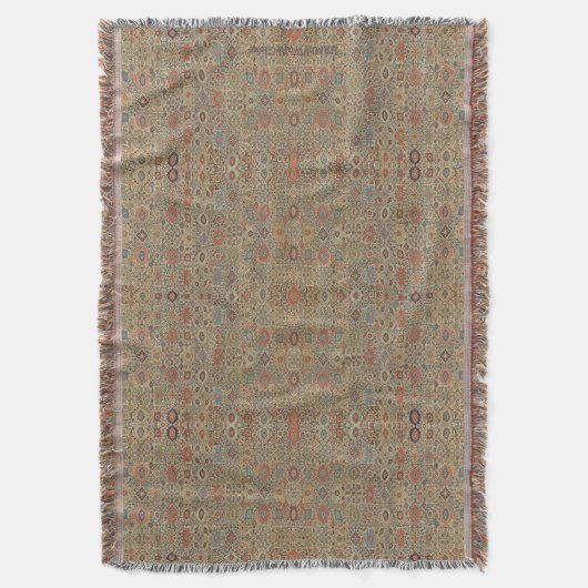 HAMbyWhiteGlove - Throw Blanket - BlassBohemisch Decke (Vorderseite Vertikal)