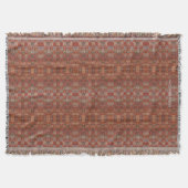 HAMbyWhiteGlove - Throw Blanket - Rost Bohemisch Decke (Vorderseite)