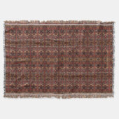 HAMbyWhiteGlove - Throw Blanket - Rusts & Browns Decke (Vorderseite)