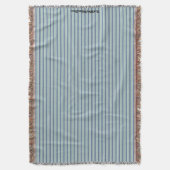 HAMbyWhiteGlove - Throw Blankets - Blau Lila Decke (Vorderseite Vertikal)