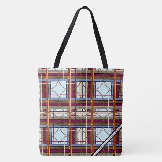 HAMbyWhiteglove - Tote Bag - Geo Prayer Tasche (Vorderseite)