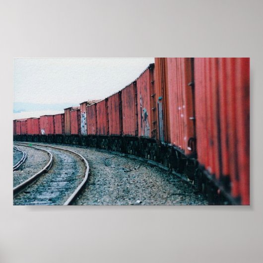 Hamden Train Yards Poster (Vorne)