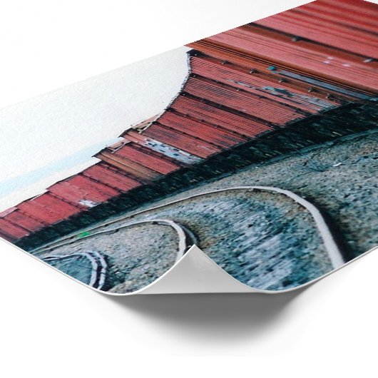 Hamden Train Yards Poster (Ecke)