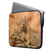 HamEichhörnchen - 15" Laptop-Sieb Laptopschutzhülle (Vorderseite Links)