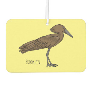 Hamerkop Vogel Cartoon Illustration Autolufterfrischer
