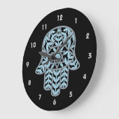 Hamesh Hamsa Wall Clock Große Wanduhr (Winkel)