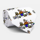 Hamfest Seller Hammer Radio Necktie Krawatte (Gerollt)