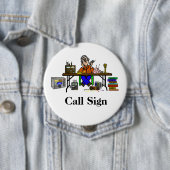 Hamfest Verkäufer-Amateurfunk-Knopf fertigen es Button (Beispiel)