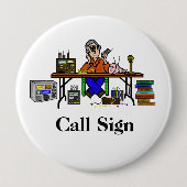 Hamfest Verkäufer-Amateurfunk-Knopf fertigen es Button (Vorderseite)