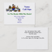 Hamfest Verkäufer-kundengerechte Visitenkarten Visitenkarte (Vorne/Hinten)