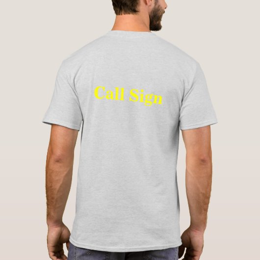 Hamfests Wo Real Hams Shop Ham Radio T - Shirt (Rückseite)