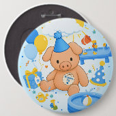 Hamhocks Splashtastic!-Geschichtenbuch Button (Vorne & Hinten)