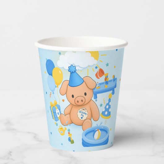 Hamhocks Splashtastic! Geschichtsbücher-Tassen Pappbecher (Vorderseite)