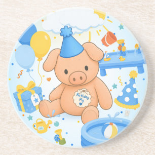 Hamhocks Splashtastic! Storybook Steinuntersetzer Getränkeuntersetzer