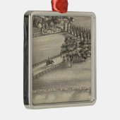 Hamilton-Bauernhof, Beamer Gbd Silbernes Ornament (Rechts)