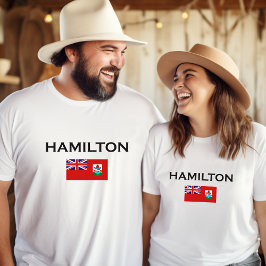 Hamilton Bermuda Länderflagge T-Shirt
