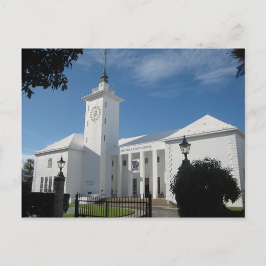 HAMILTON BERMUDA POSTKARTE (Vorderseite)