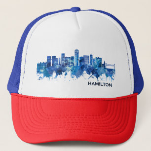 Hamilton Canada Skyline Blue Truckerkappe