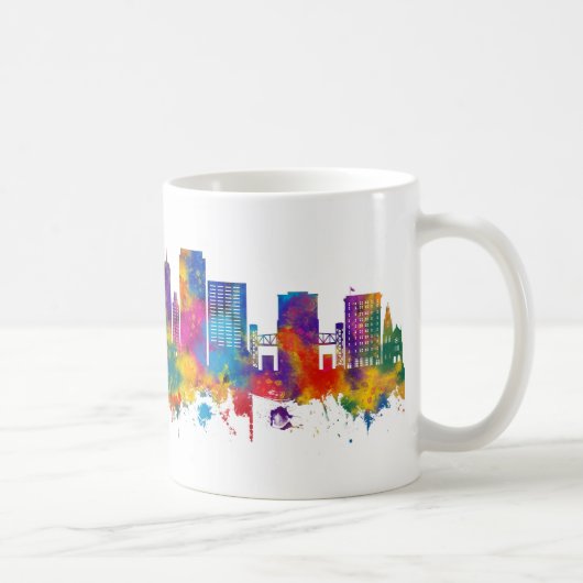 Hamilton Canada Skyline Kaffeetasse (Rechts)