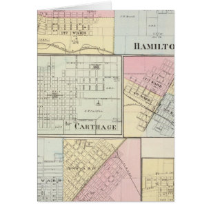 Hamilton, Carthage, Bushnell, Lincoln und La Harpe