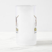 Hamilton Clan Abzeichen Mattglas Bierglas (Mittel)