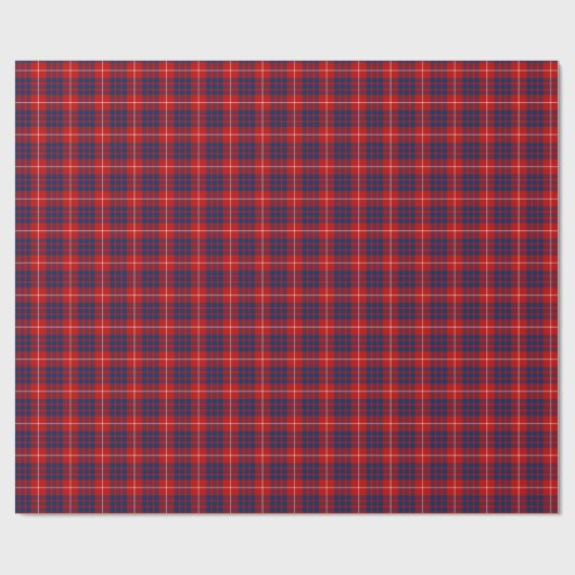 Hamilton Clan Tartan Geschenkpapier (Flach)