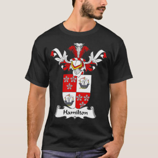 Hamilton Coat of Arms Familienwappen T-Shirt
