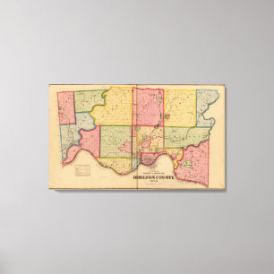 Hamilton County Leinwanddruck