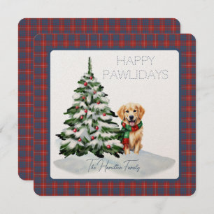 Hamilton Dress Ancient Tartan Happy Pawlidays Dog