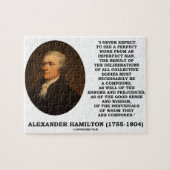 Hamilton erwarten nie perfekte puzzle (Horizontal)