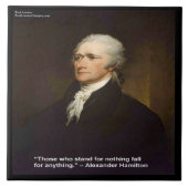 Hamilton "Fall for Anything" Keramik Foto Tile Fliese (Vorderseite)