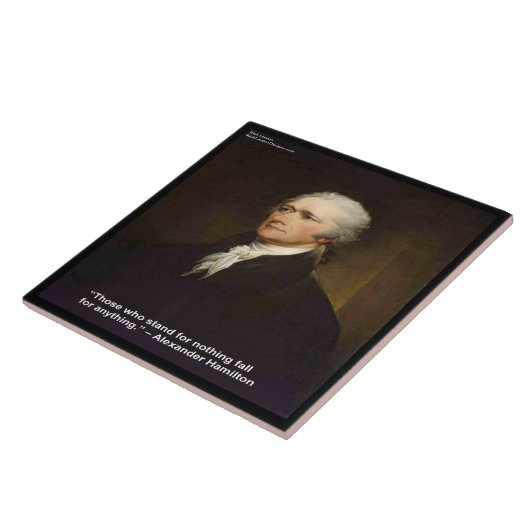 Hamilton "Fall for Anything" Keramik Foto Tile Fliese (Seite)