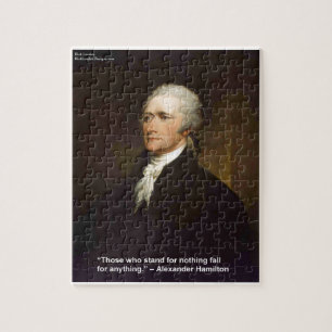 Hamilton Fall For Anything Zitat Geschenk Puzzle