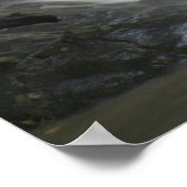 Hamilton Falls Green Mountains Vermont Poster (Ecke)