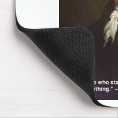 Hamilton fällt für jedes Zitat Geschenk Mousepad (Ecke)