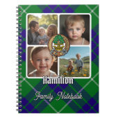 Hamilton Familienfoto-Collage Notizblock (Vorderseite)