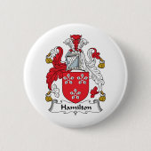 Hamilton-Familienwappen Button (Vorderseite)