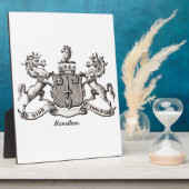 HAMILTON FAMILIENWAPPEN FOTOPLATTE (Seite)