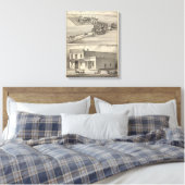 Hamilton farm, Beamer bldg Leinwanddruck (Insitu (Schlafzimmer))